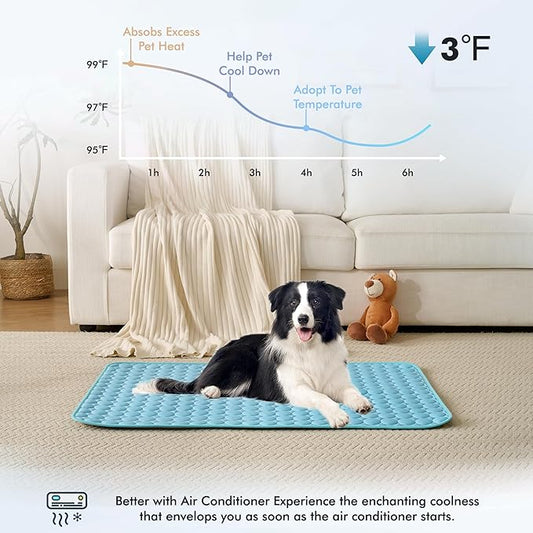 MICROCOSMOS Summer Cooling Mat & Sleeping Pad- Water Absorption Top, Materials - Image 2