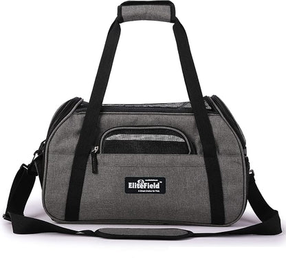 EliteField Soft Pet Carrier Soft Sided Dog Puppy Cat Carrier Travel Bag - Image 7