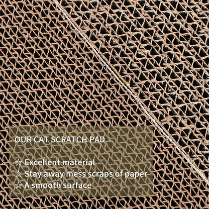 8 Packs cat Scratch pad Toys Reversible cat Scratching Post Cardboard cat - Image 5