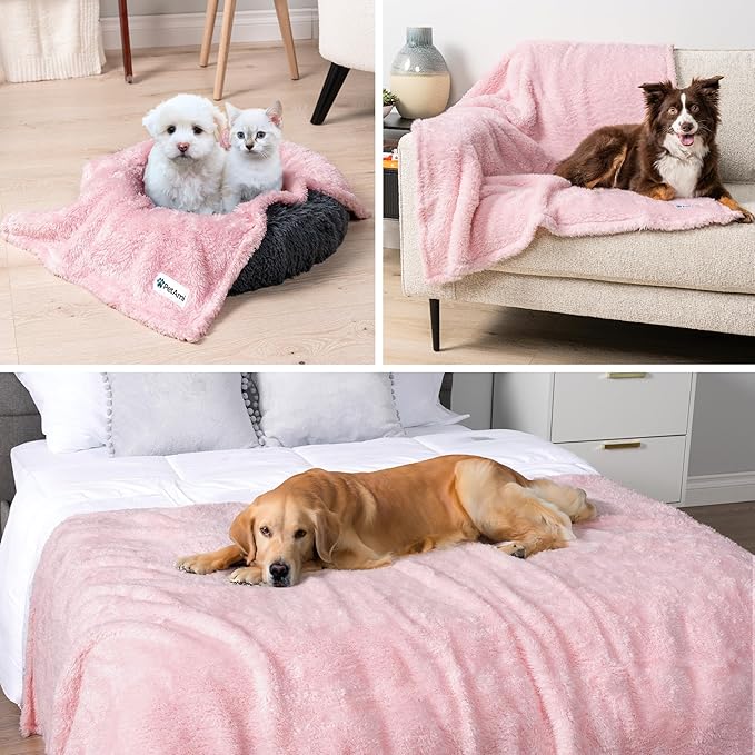 PetAmi Fluffy Waterproof Dog Blanket - Image 6