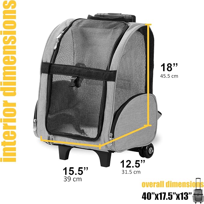 KOPEKS Deluxe Backpack Pet Travel Carrier - Image 2