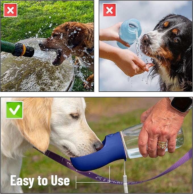 Mr. Pen Portable Dog Water Bottle, 19 oz, Travel Dog Water Bottle Dispenser - Image 7