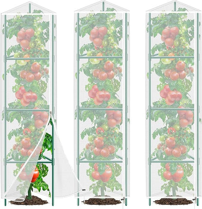 3 Pack Garden Bird Netting Plant Cover by POILKMNI