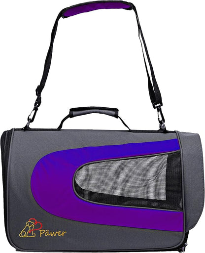 Pawer 18” x 11”x 11” Soft-Sided Foldable Airline Approved Pet Carrier by P%C3%84WER