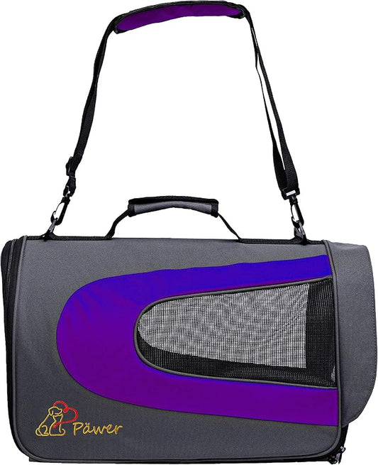 Pawer 18” x 11”x 11” Soft-Sided Foldable Airline Approved Pet Carrier by P%C3%84WER
