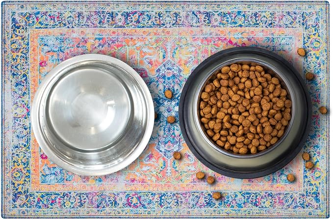 LOVEWAG Waterproof 2-Pack Pet Feeding Mats - Image 3