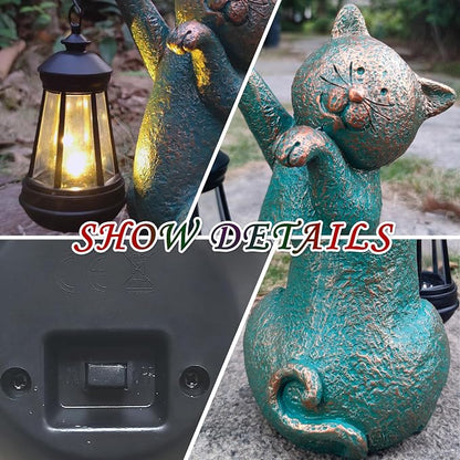 Cat Garden Statue Outdoor Décor - Image 6