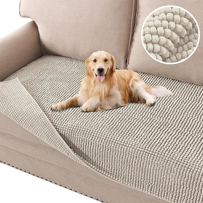 H.VERSAILTEX Plush Chenille Dog Bed Cover Thick Soft Sofa Cover by HVERSAILTEX