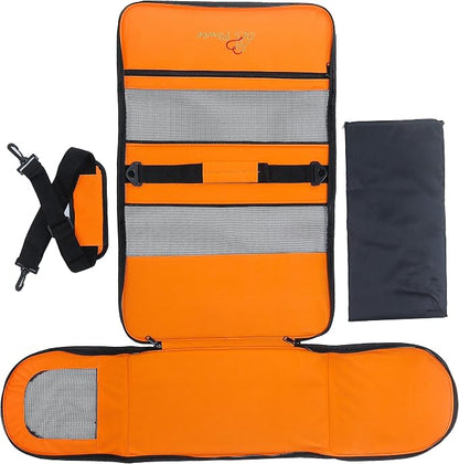 Pawer 18” x 10” x 10”Soft-Sided Foldable Airline Approved Pet Carrier - Image 3