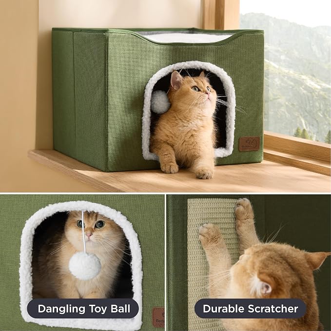Bedsure Cat Beds for Indoor Cats - Image 4