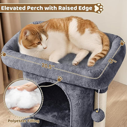 Yaheetech 23.5in Cat Tree Tower, Cat Condo - Image 5