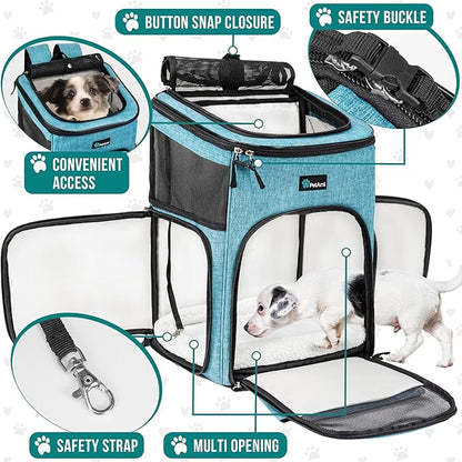 PetAmi Dog Backpack Carrier, Airline Approved Cat Backpacks - Image 3