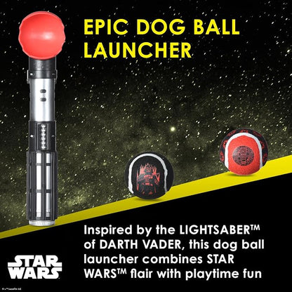 STAR WARS for Pets Lightsaber Ball Launcher for Dogs – Darth Vader Themed - Image 2
