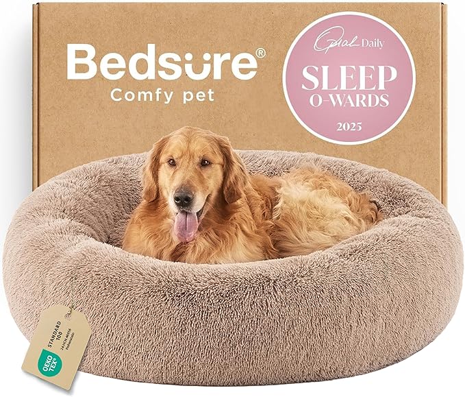 Bedsure Calming Dog Bed for Extra Large Dogs by BEDSURE