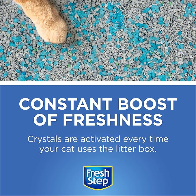 Fresh Step Cat Litter Crystals Deodorizer, Non Toxic Odor Neutralizing Crystals - Image 6