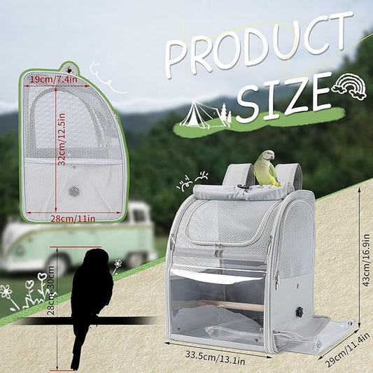 Sanmoncare Bird Carrier Backpack - Image 2