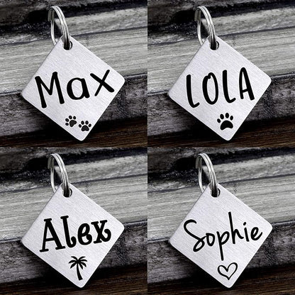 Ultra Joys Dog ID Tag, Custom Dog Tag Personalized Cat Tag, Pet ID Tag - Image 3