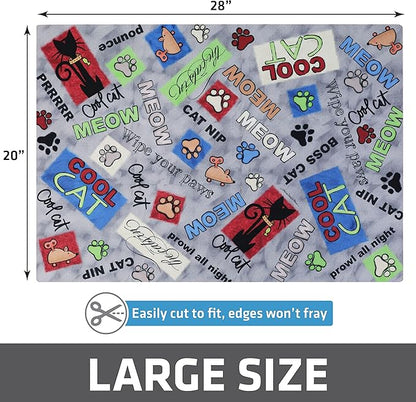 Drymate Cat Litter Box Mat, Litter Trapping Mat, Waterproof, Urine-Proof - Image 6