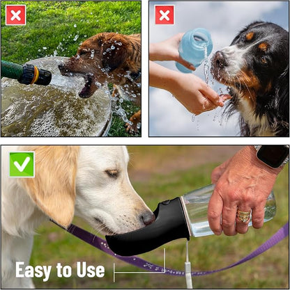 Mr. Pen- Dog Water Bottle, 19 oz, Portable Dog Water Bottle Dispenser, Not - Image 7