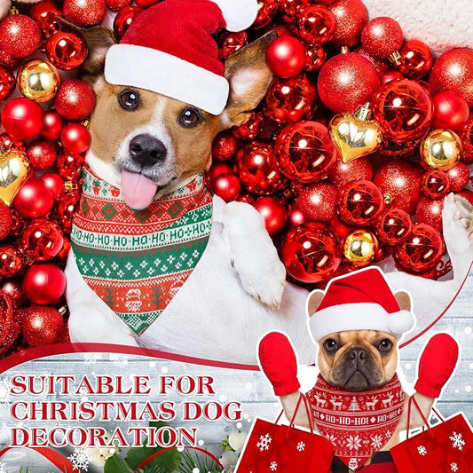 Weewooday 50 Pcs Christmas Bandanas - Image 2