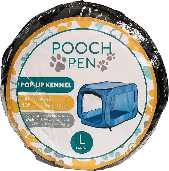 Beatrice Home Fashions Portable, Collapsible, Pop Up Kennel Travel Cat and Dog - Image 7