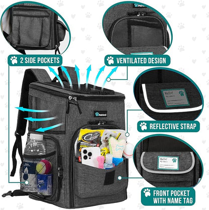 PetAmi Dog Backpack Carrier, Airline Approved Cat Backpacks - Image 2
