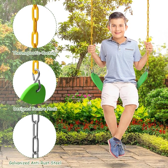 Sunnyglade 2PCS Swings Seats Heavy Duty - Image 3