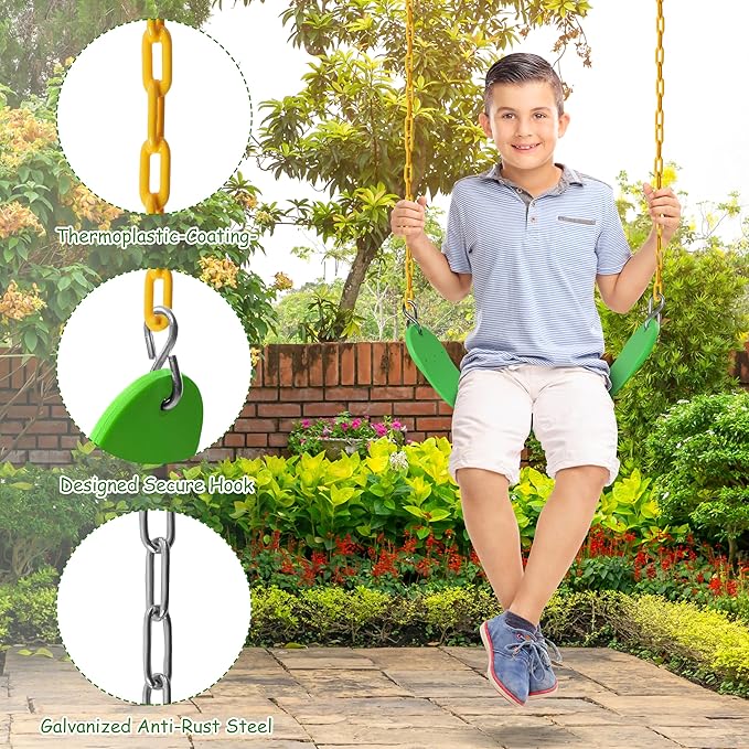 Sunnyglade 8PCS Swings Seats Heavy Duty - Image 3