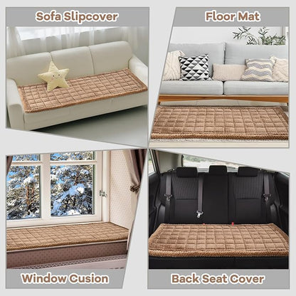 Washable Dog Couch Cover Protector, Non Slip Dog Bed Mat Machine Washable Large - Image 6