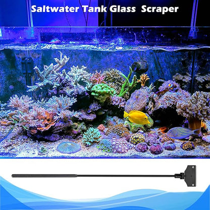 Aquarium Algae Scraper, Aquarium Glass Cleaner, Fish Tank Cleaner, Aquarium - Image 3