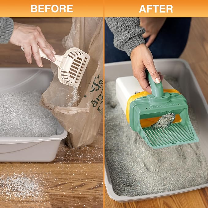 Neater Pet Brands Neater Scooper XL Cat Litter Scoop, 15 Refill Bags – - Image 8