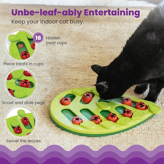 Catstages Nina Ottosson Buggin' Out Puzzle & Play – Interactive Cat Puzzle - Image 3