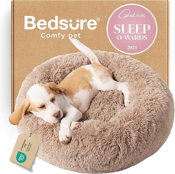 Bedsure Calming Dog Bed for Small Dogs by BEDSURE