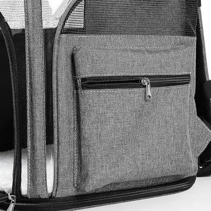 Cat Carrier Backpack for Small Medium Cats Dogs Backpack Puppies up to 26 Lbs - Image 4