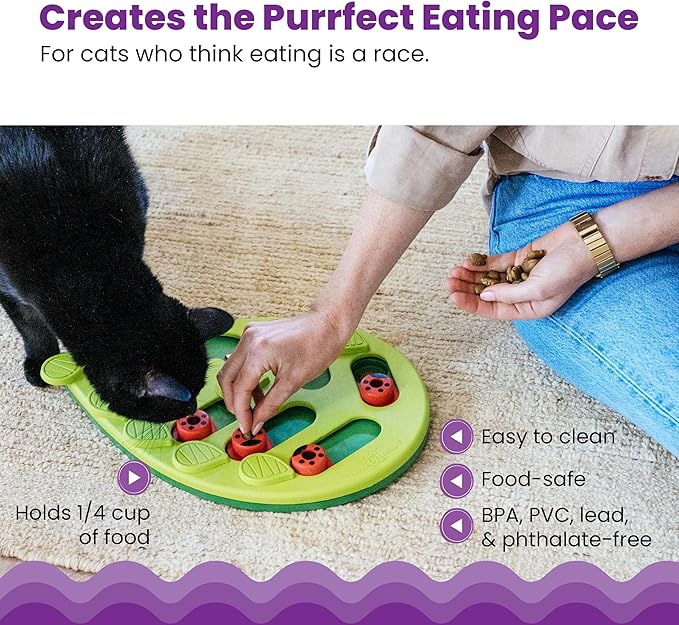 Catstages Nina Ottosson Buggin' Out Puzzle & Play – Interactive Cat Puzzle - Image 4