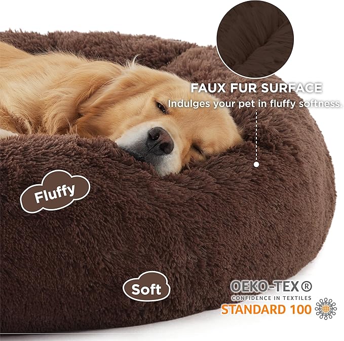 Bedsure Calming Dog Bed for Extra Large Dogs - Image 2
