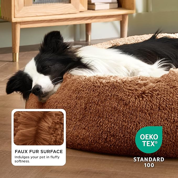 Bedsure Calming Dog Bed for Large Dogs - Image 3