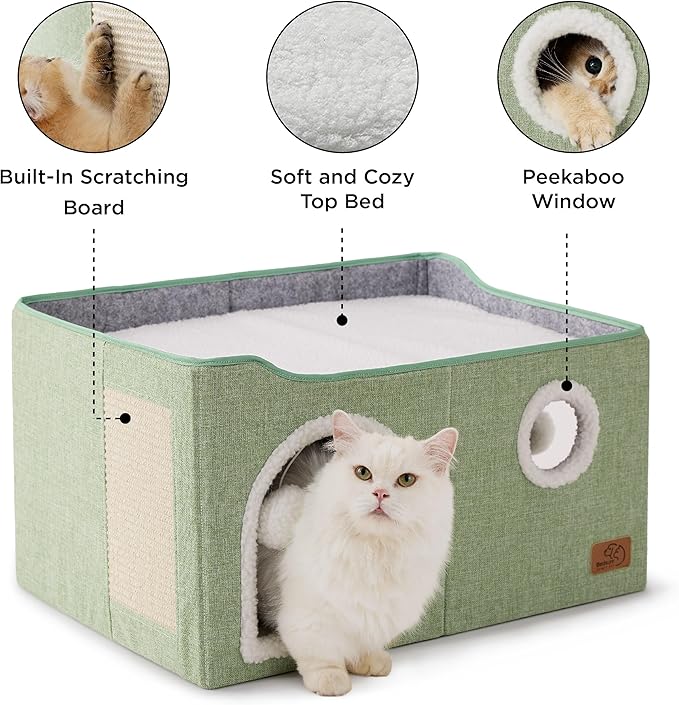 Bedsure Large Cat Beds for Indoor Cats - Image 4