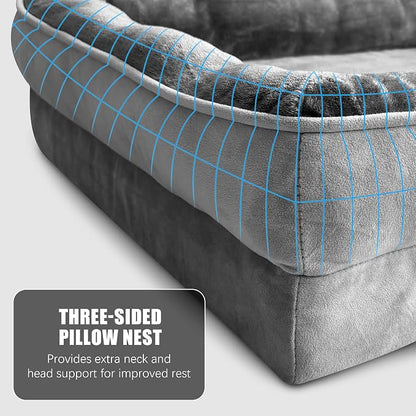 Orthopedic Dog Bed with Sides - Image 7