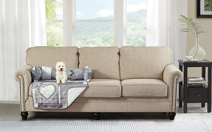 Brilliant Sunshine Quilted Calming Dog Bed Mat, Removable Washable Cover - Image 3