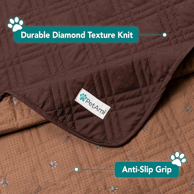 PetAmi Waterproof Couch Cover for Dogs, Waterproof Pet Blanket, Reversible - Image 6