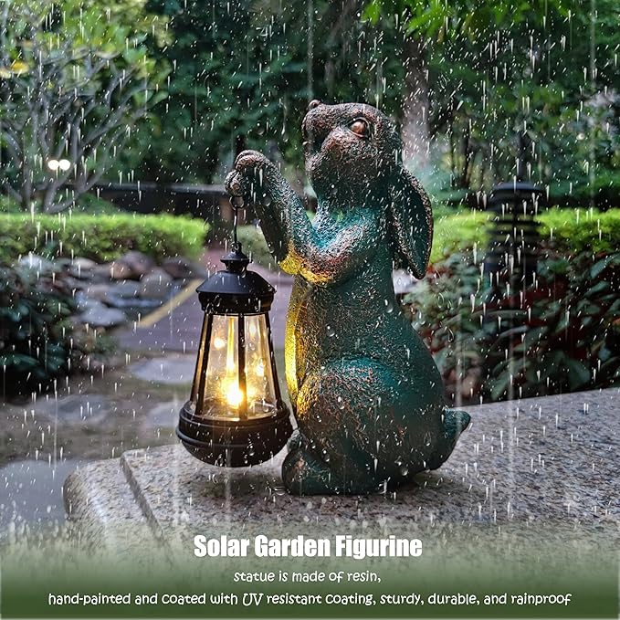 Rabbit Garden Statue Outdoor Décor - Image 8