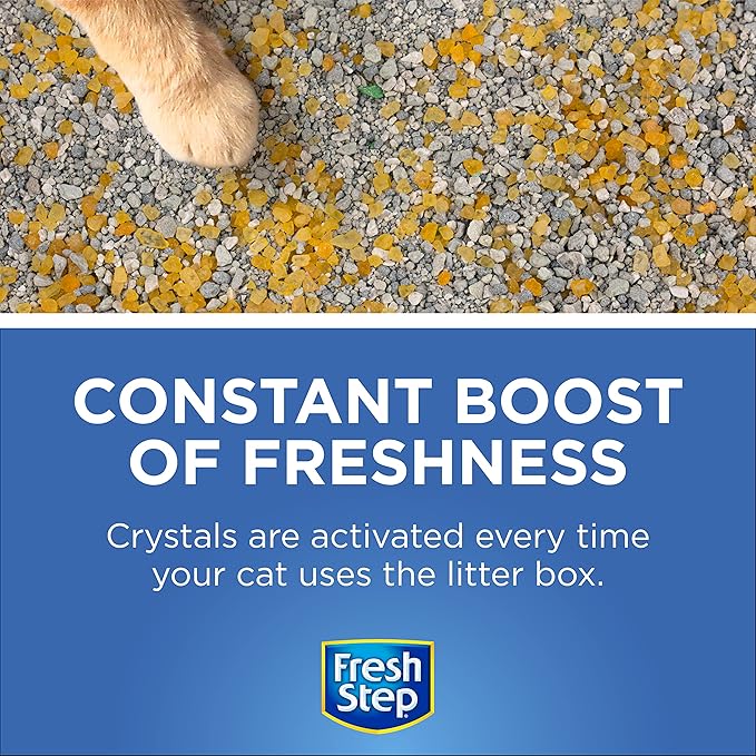 Fresh Step Cat Litter Crystals Deodorizer, Non Toxic Odor Neutralizing Crystals - Image 4