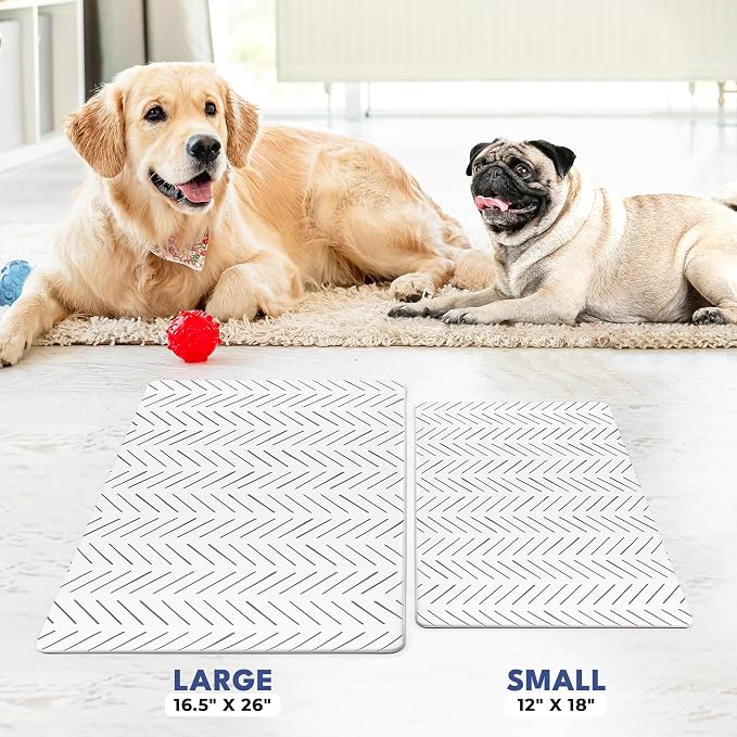 NALALAS Large Dog Mat for Food and Water, Cat Feeding Mat | Large Waterproof - Image 6
