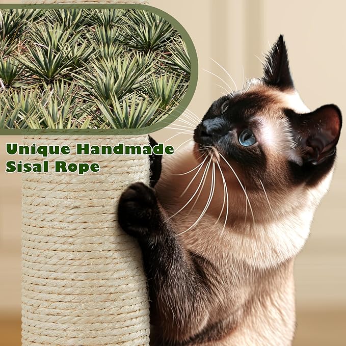 Topeakmart 62.2 inches Cat Tree - Image 6