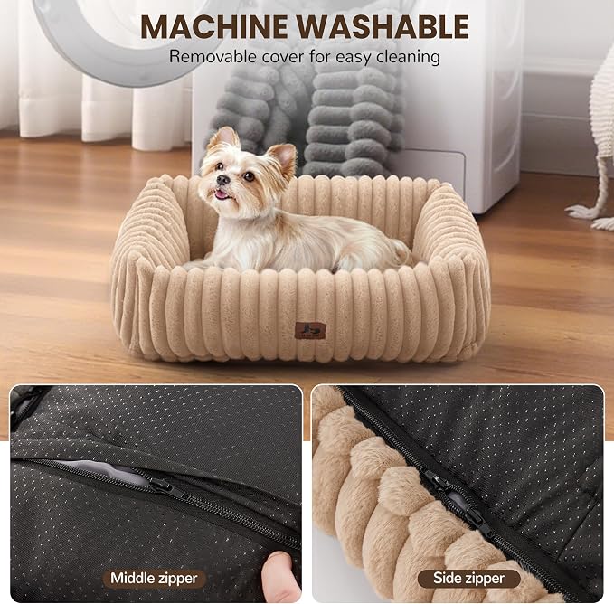Washable Dog Bed for Small Medium Dogs - Image 7