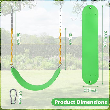 Sunnyglade 2PCS Swings Seats Heavy Duty - Image 5