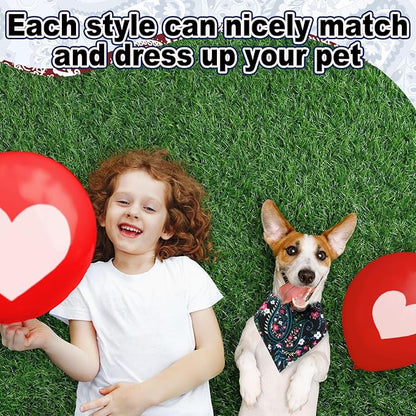 Aliceset 180 Pcs Paisley Dog Bandana Bulk Retro Bandanas - Image 6