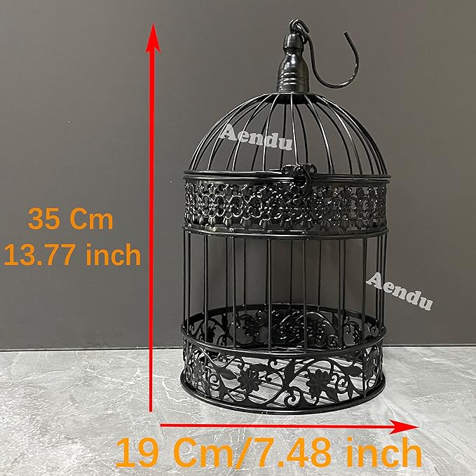 Iron Bird Cage for Wedding Decor and Flower Cage Decor Perfect Props for - Image 2