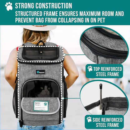 PetAmi Dog Backpack Carrier, Airline Approved Cat Backpacks - Image 5